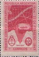 [The 43th Anniversary of the Argentine Antartic Post, type HV1]