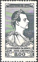 [The 100th Anniversary of the Death of Joao Caetano, 1808-1863, type ALT]