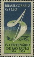 [The 400th Anniversary of Sao Paulo, 1954, type ACK]