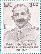 [The 100th Anniversary of the Birth of Brigadier Rajinder Singh, First Recipient of M.V.C. Medal, type BGG]