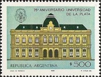 [The 75th Anniversary of the La Plata University, type ASP]
