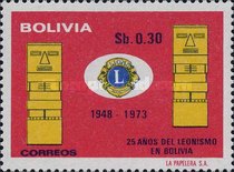 [The 50th Anniversary of Lions International in Bolivia, type SP]