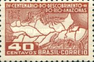 [The 400th Anniversary of the Discovery of Amazon River, type IG]