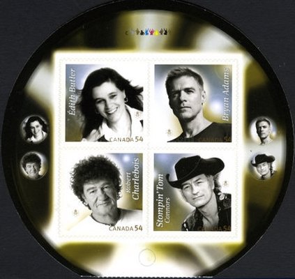 [Canadian Recording Artists - Self-Adhesive, type ]