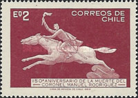 [The 150th Anniversary of the Death of Colonel Manuel Rodriguez, type RA]