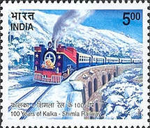 [The 100th Anniversary of Kalka-Shimla Railway, type CDY]
