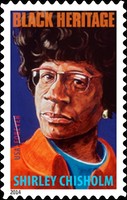 [Black Heritage - Shirley Chisholm, 1924-2005, type GLF]