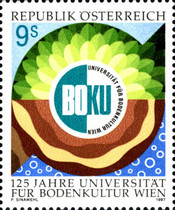 [The 125th Anniversary of the University of Agriculture Vienna, type BPQ]