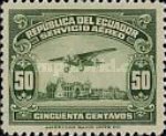 [Airmail - Plane Over Beach Promenade of Guayaquil, type HL]