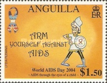 [World AIDS Day 2004, "AIDS through the Eyes of a Child" - Children's Paintings, type AVB]