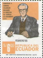 [Samuel Valarezo Delgado, Ornithologist and Former Director of Posts, type BUJ]