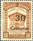 [Overprinted "30 Centavos" and Surcharged, type QO]