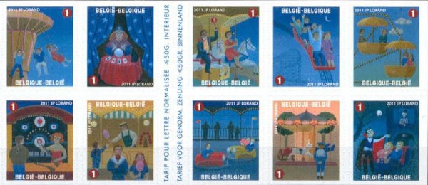 [Fairground Attractions - Self Adhesive Stamps, type ]