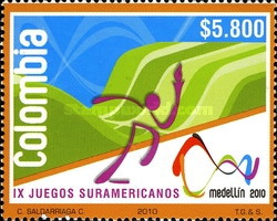 [The 9th South America Games - Medellin, type CLH]