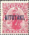 [Stamps of New Zealand Overprinted in Red or Blue, type N]