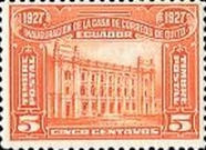 [Opening of New Post Office, Quito, type FX]