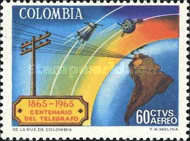 [Airmail - The 100th Anniversary of Colombian Telegraphs, type ADW]