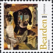 [The 100th Anniversary of the Birth of Fred Romare Harry Bearden, 1911-1988 - Self-Adhesive Stamps (44 cents), type FXD]
