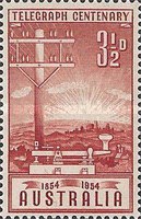 [The 100th Anniversary of the Telegraph, type DY]