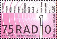 [The 75th Anniversary of Belgium Radio, type CZK]
