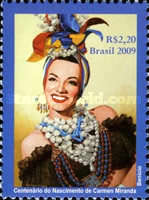 [Diplomatic Relations with Portugal - The 100th Anniversary of the Birth of Carmen Miranda, type EFH]