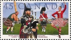 [The 50th Anniversary of Glengarry Highland Games, Ontario, type BGK]