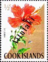 [Cook Islands Postage Stamps Overprinted "Aitatuki" in Black, type V]