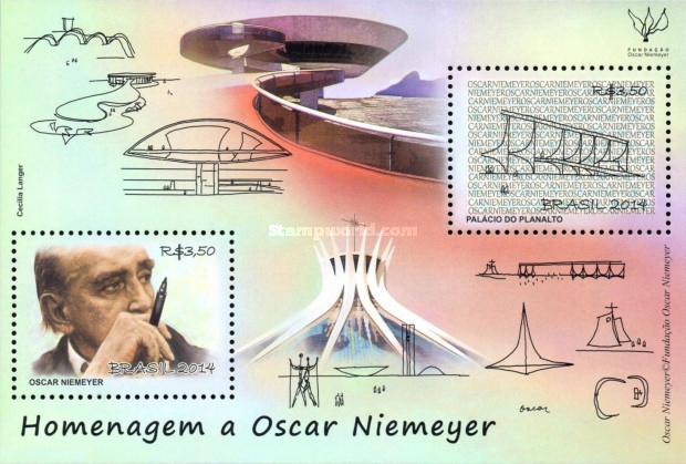 [Oscar Niemeyer, 1907-2012, type ]