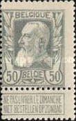 [King Leopold II. New issue, type AK]