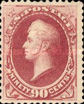 [Printed by American Bank Note Company - Designs of 1873. Thin to Thick Soft Porous Paper, type AP4]