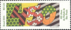 [The 450th Anniversary of the City of Sao Paulo, type DVX]