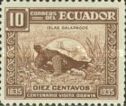 [The 100th Anniversary of Darwin's Visit to the Galapagos Islands, type JV]