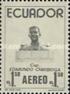 [Airmail - Captain Edmundo Chiriboga, National Hero, type BHB]