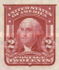 [George Washington - Imperforated, type DM6]