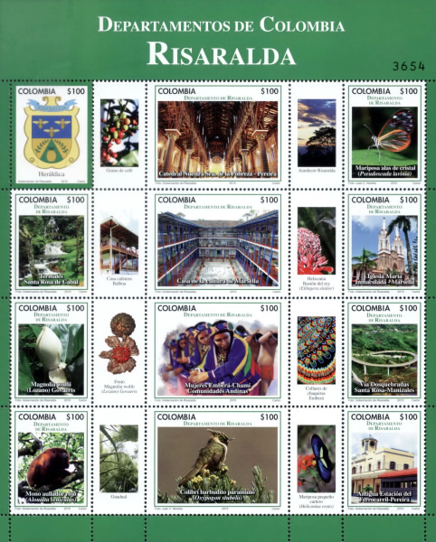 [Departments of Columbia - Risaralda, type ]