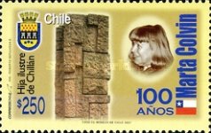 [The 100th Anniversary of the Birth of Martha Colvin, type BUQ]
