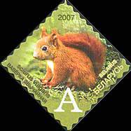 [Definitive Issue - Self-adhesive Stamps, type WO]