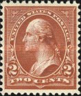 [George Washington, 1932-1799 - Lines do Not Cross Frame of Triangle - Recut, See Info, type BX21]