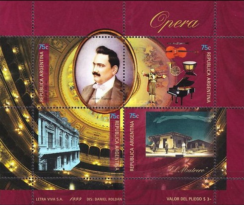 [Opera - the 100th Anniversary of the Birth of Enrico Caruso, type ]