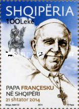 [Pope Francis Visit Albania, type DCY]