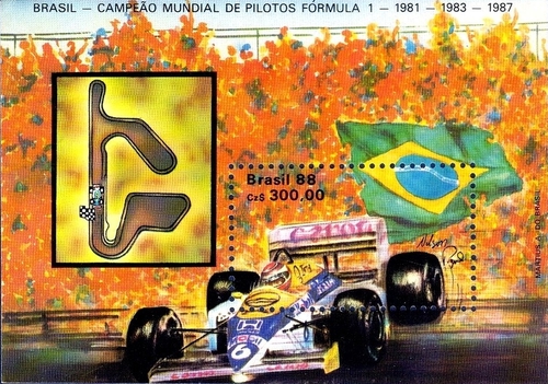 [Nelson Piquet's Third Formula One Motor Racing World Championship Title, 1987, type ]