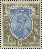 [King George V, 1865-1936 - New Watermark, type XBG12]