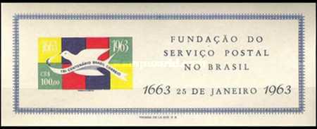 [The 300th Anniversary of the Brazilian Posts, type ]