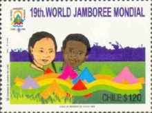 [The 19th World Scout Jamboree, Picarquin, type BIQ]