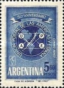 [Airmail - The 50th Anniversary of the Postal Union of Latin America, type UH]