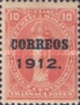 [Revenue Stamps Overprinted "CORREOS 1912.", type XXS3]