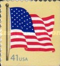[American Flag - Self-Adhesive Booklet Stamps, type FBK12]