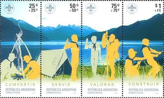 [The 100th Anniversary of the Scout Movement, type ]