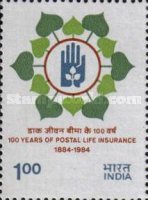[The 100th Anniversary of Postal Life Insurance, type ADU]
