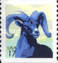 [Big Horn Sheep - Self-Adhesive Coil Stamp, type FBZ1]